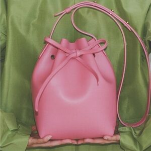 Mansur Gavriel Mini Bucket Bag in Peony